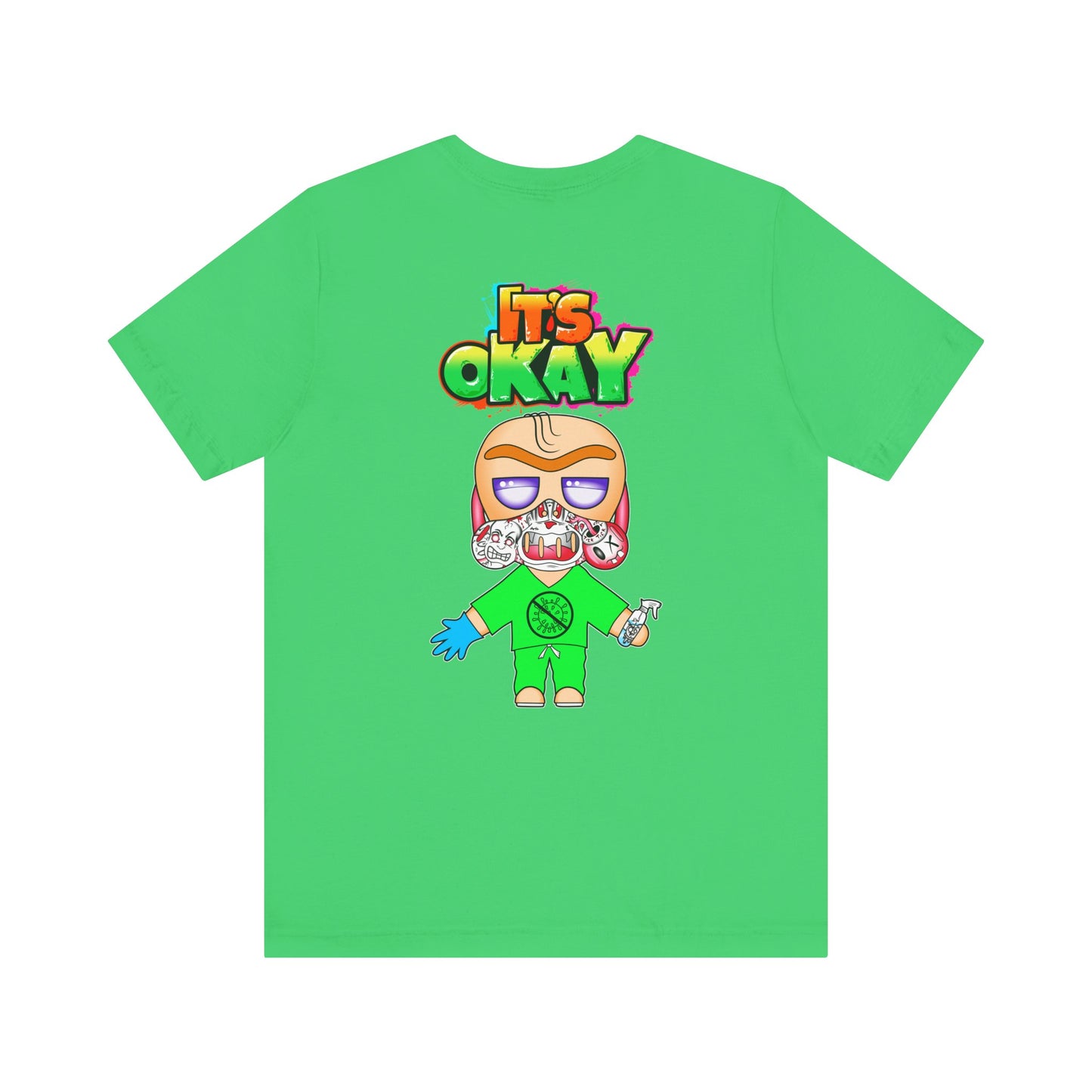 T-shirt with Koshi Bear Logo and Mr. Rucci  from the It's Okay Collection