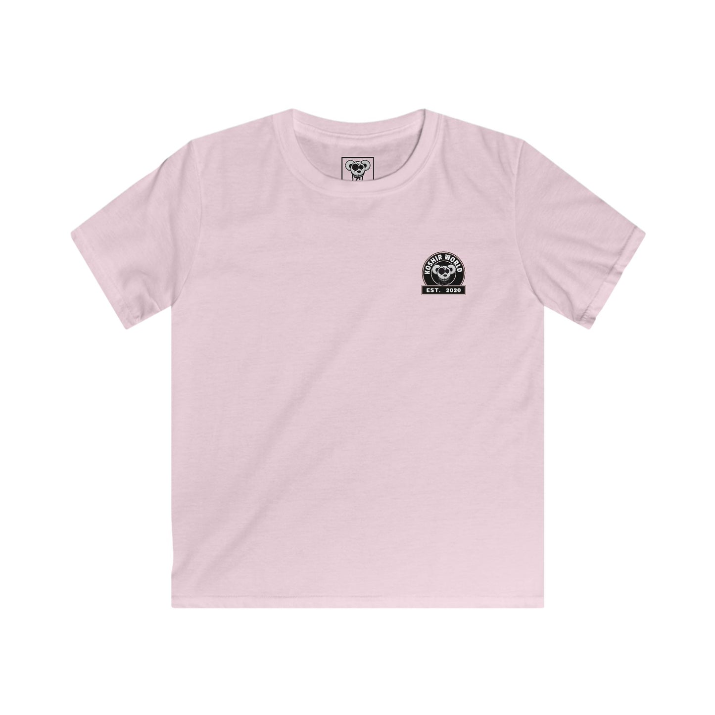 Kids Softstyle Tee with The character  Mr. Rucci From the It's okay collection