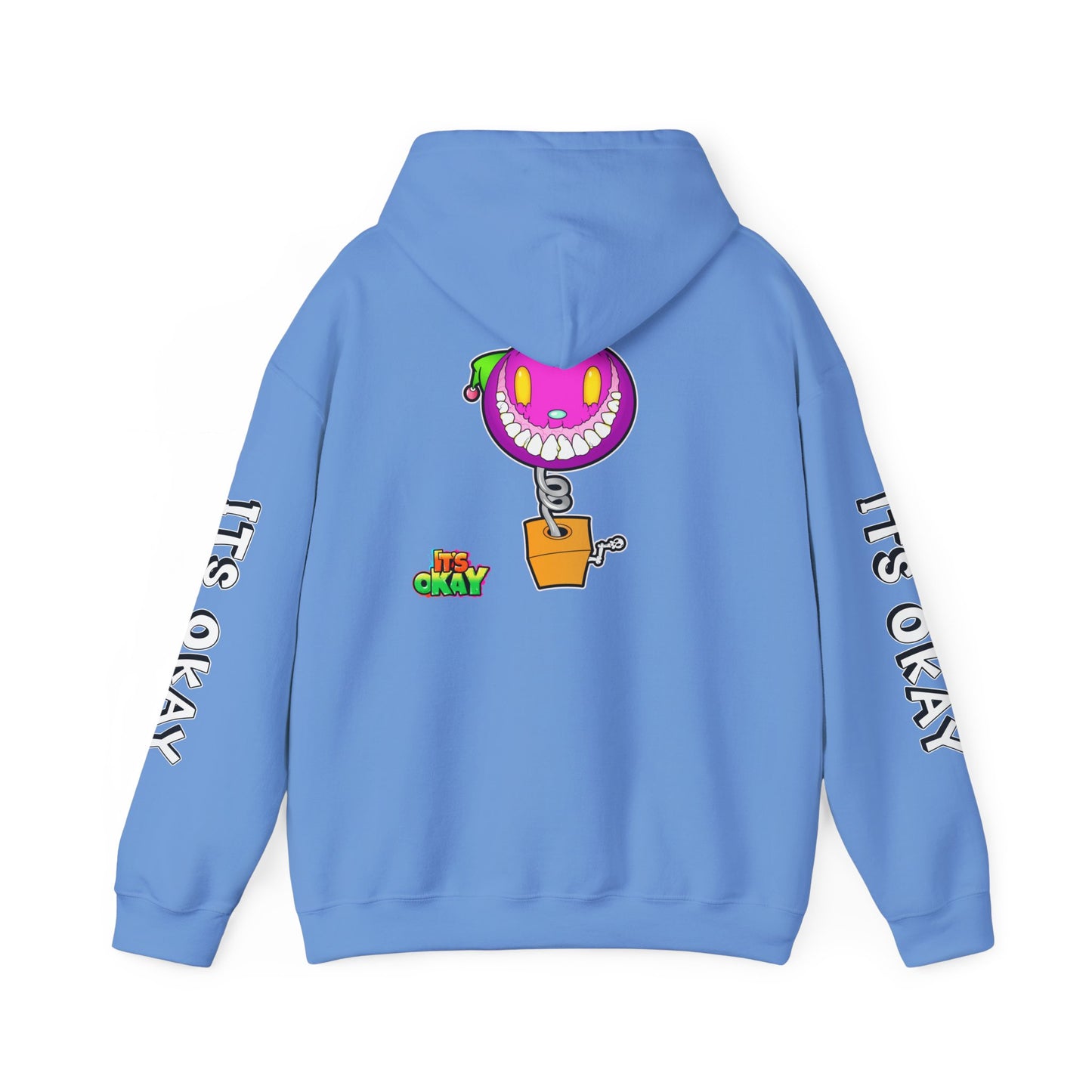 Graffiti It's Okay Unisex Hoodie Sweatshirt with Jack