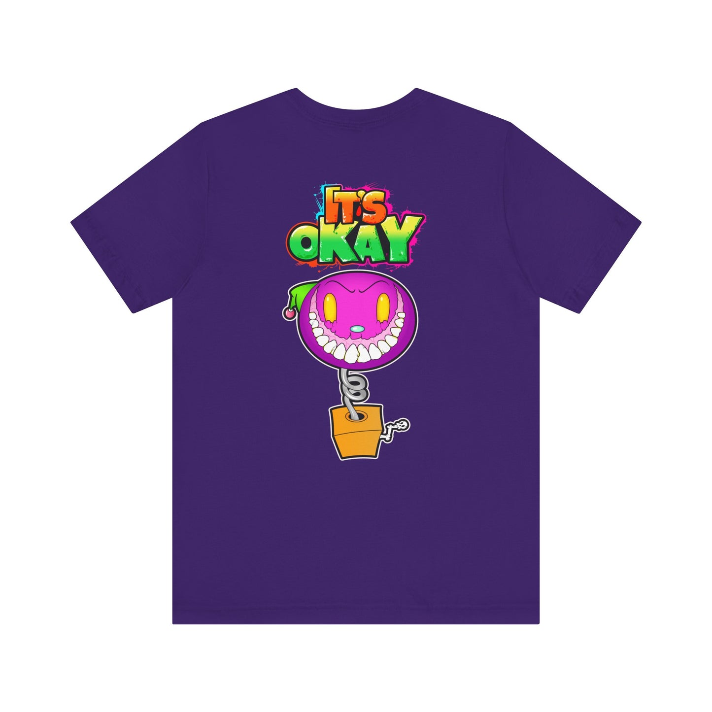 T-shirt with Koshi Bear Logo and Jack from the It's Okay Collection