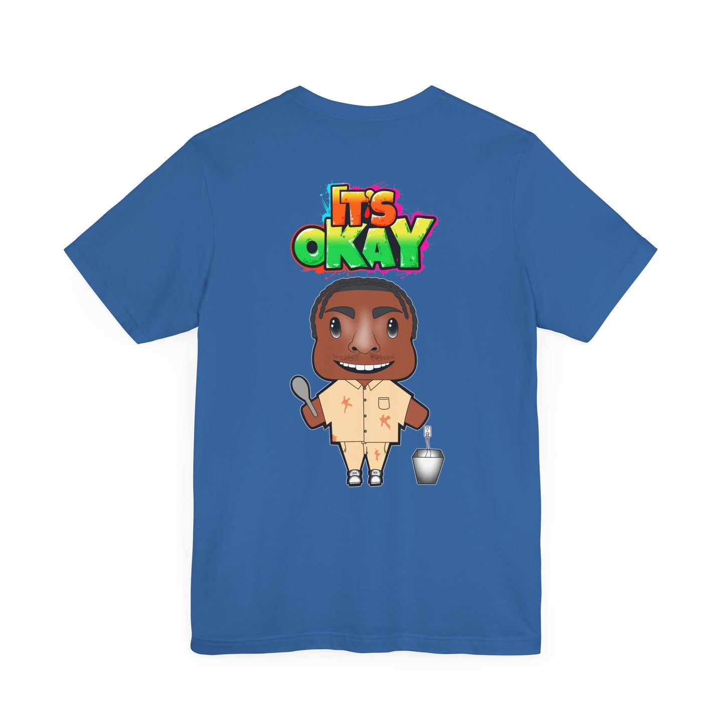 T-shirt with Koshi Bear Logo and Casel from the It's Okay Collection