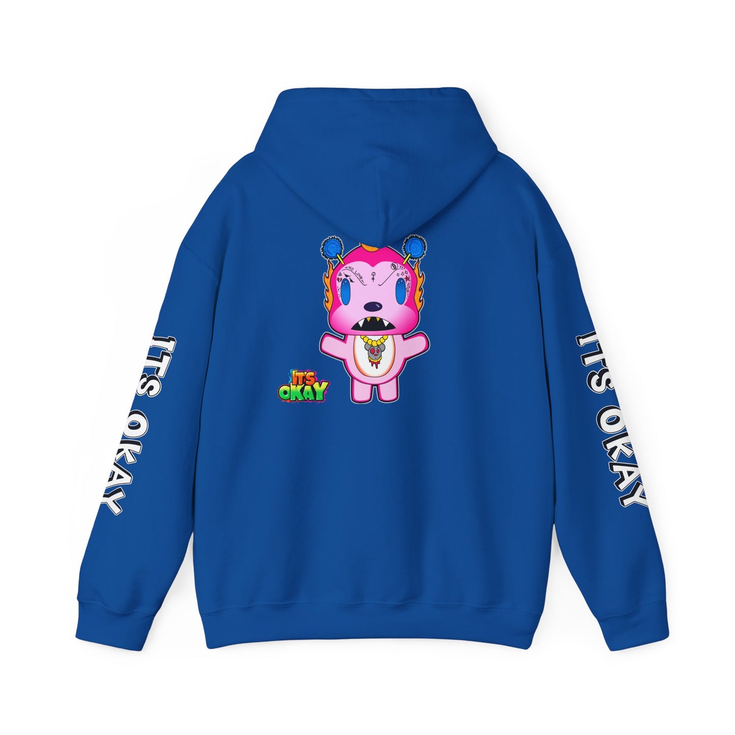 Graffiti It's Okay Unisex Hoodie Sweatshirt with Furioso