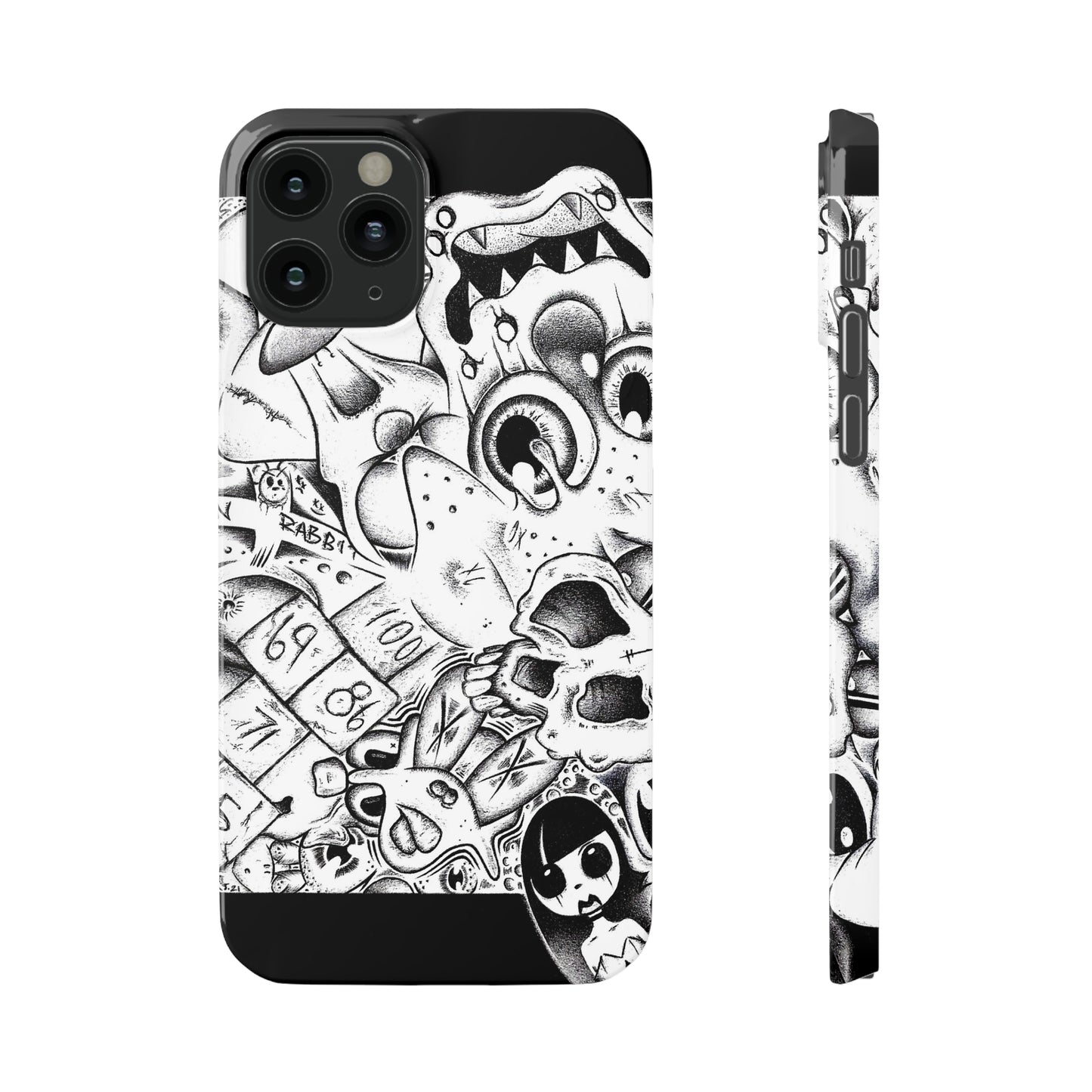 B&W Koshir  World Collage Slim Cases