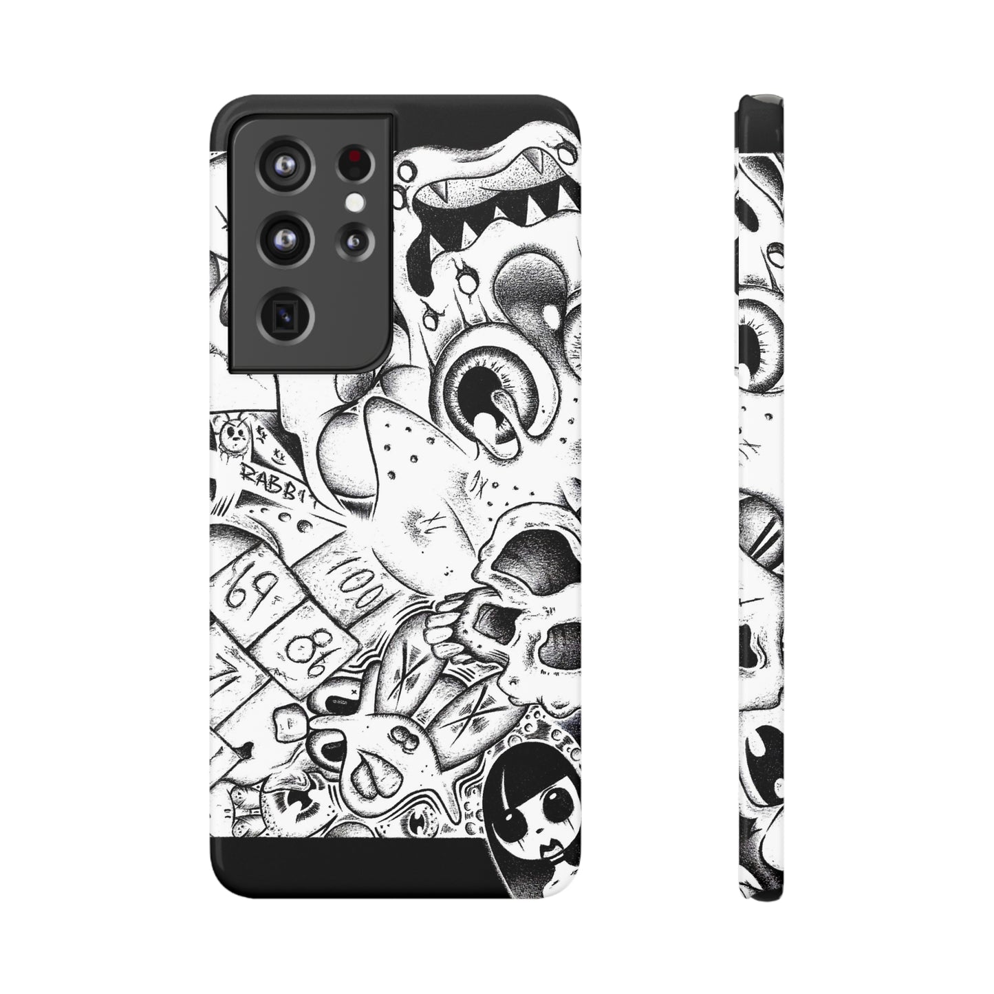 B&W Koshir  World Collage Slim Cases