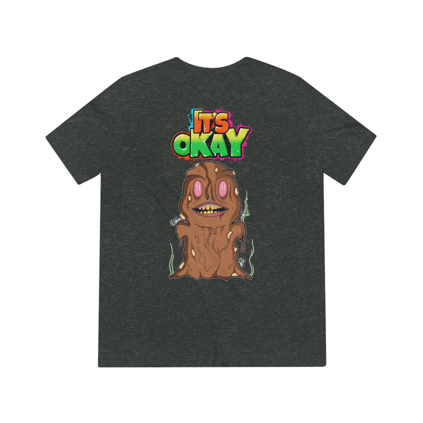 It's Okay Unisex Triblend Tee with Lil' Dookay