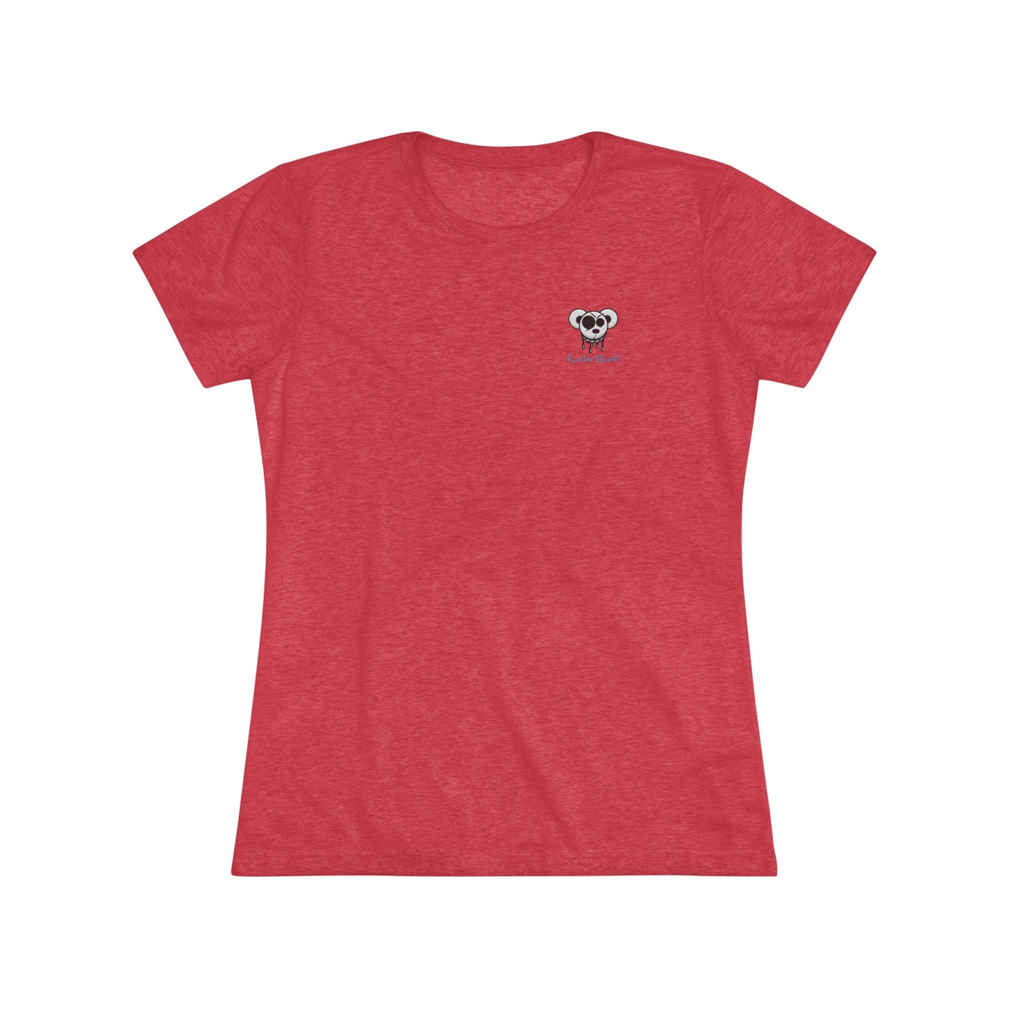 Women's Triblend Tee with the Koshi Bear