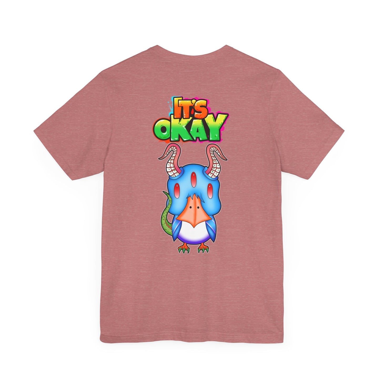 T-shirt with Koshi Bear Logo and Krishade from the It's Okay Collection