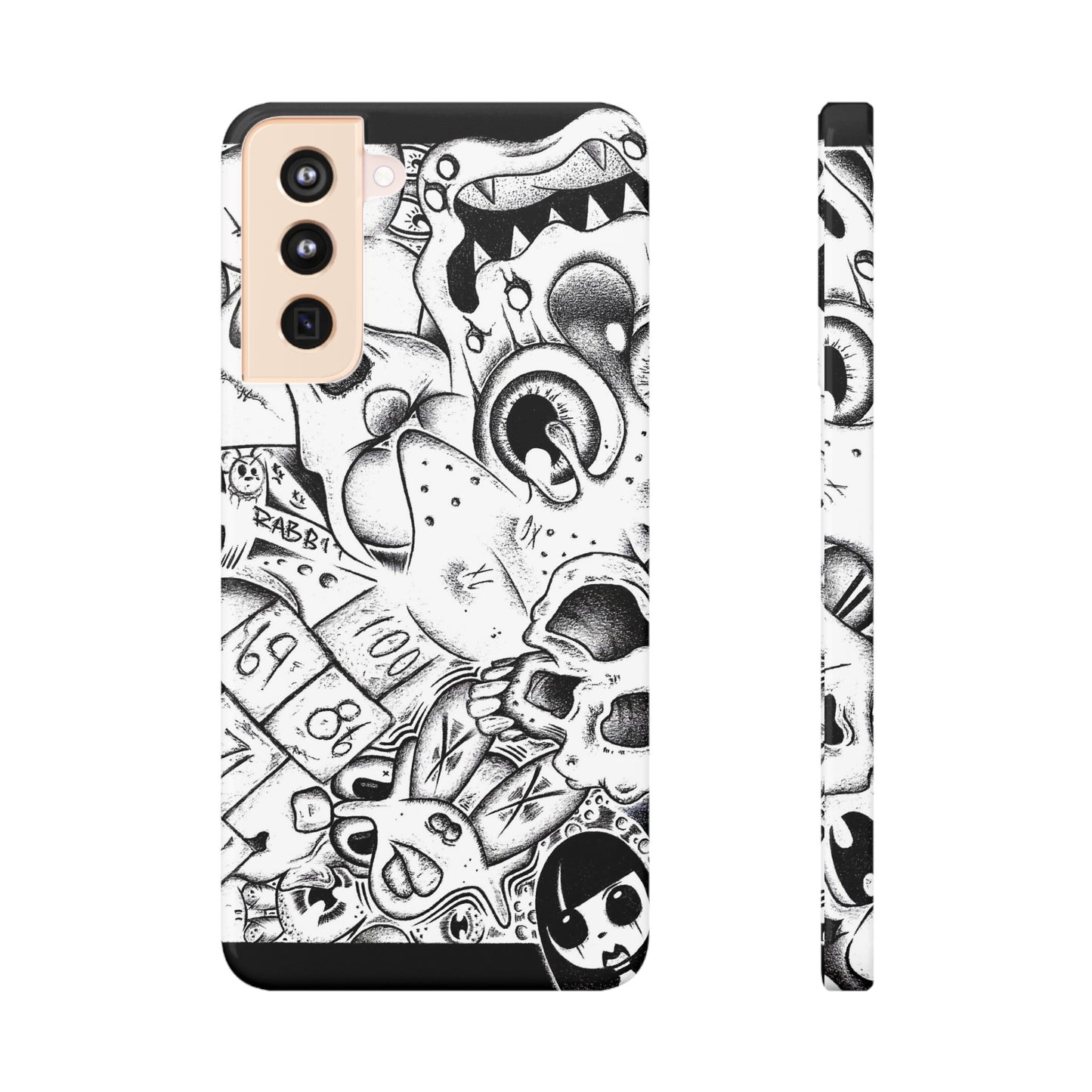 B&W Koshir  World Collage Slim Cases