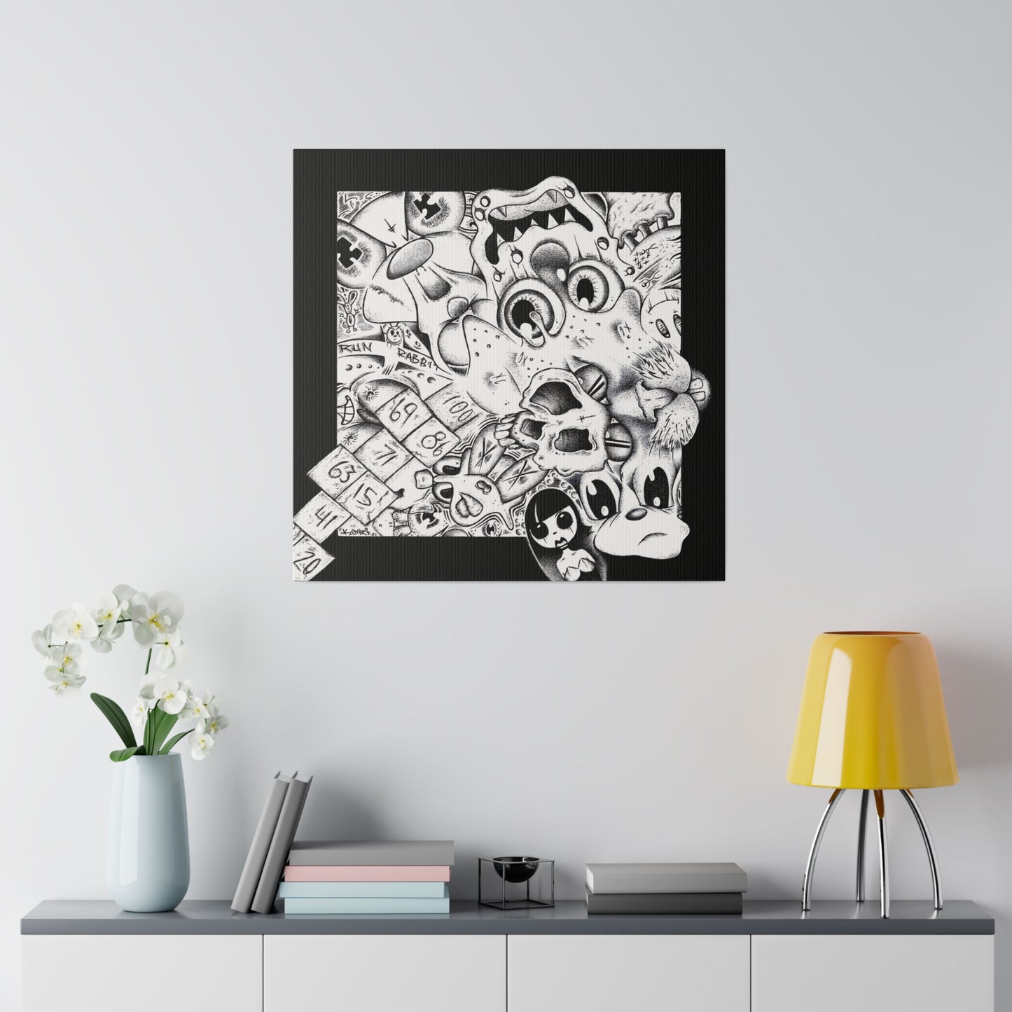 Koshir World B&W Canvas