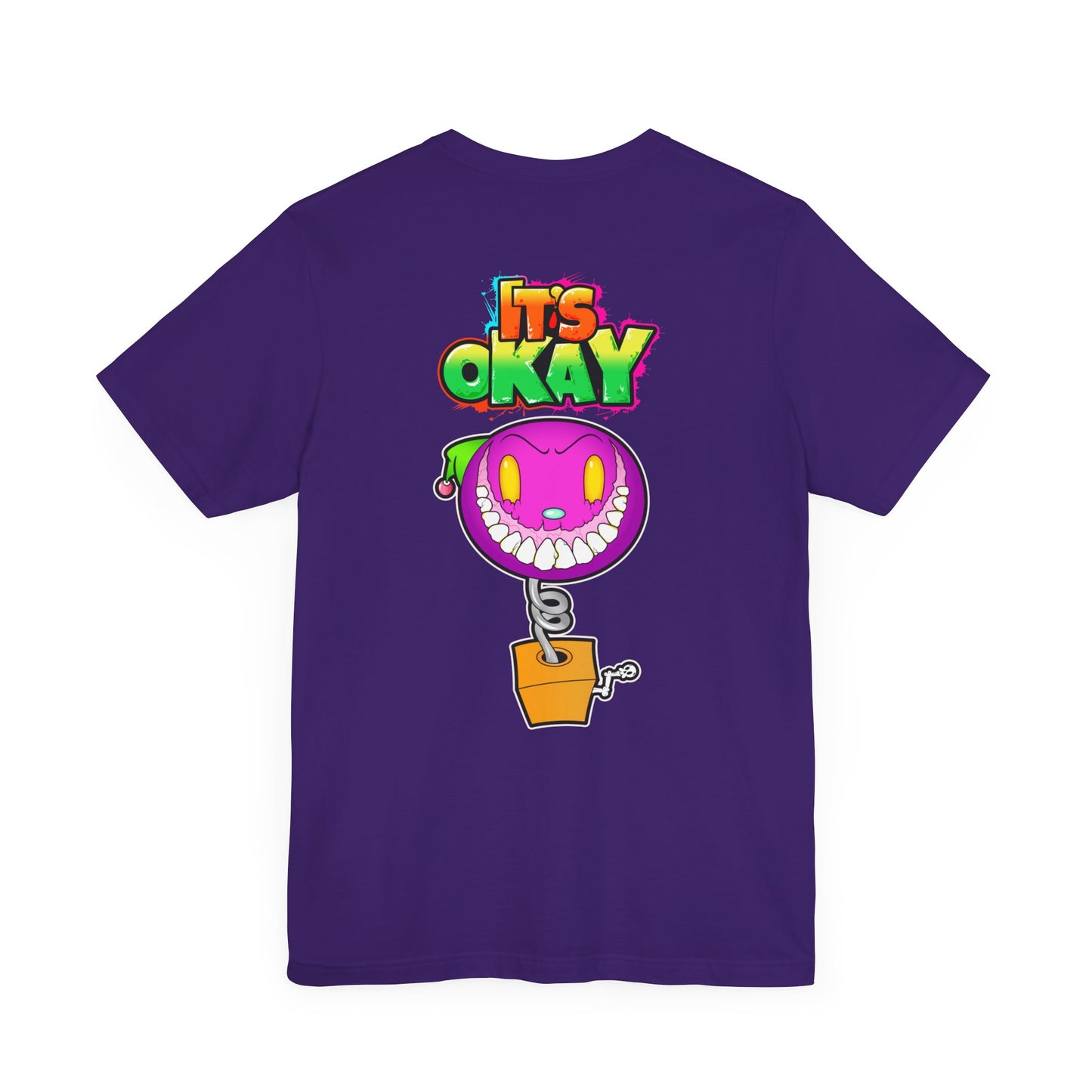 T-shirt with Koshi Bear Logo and Jack from the It's Okay Collection