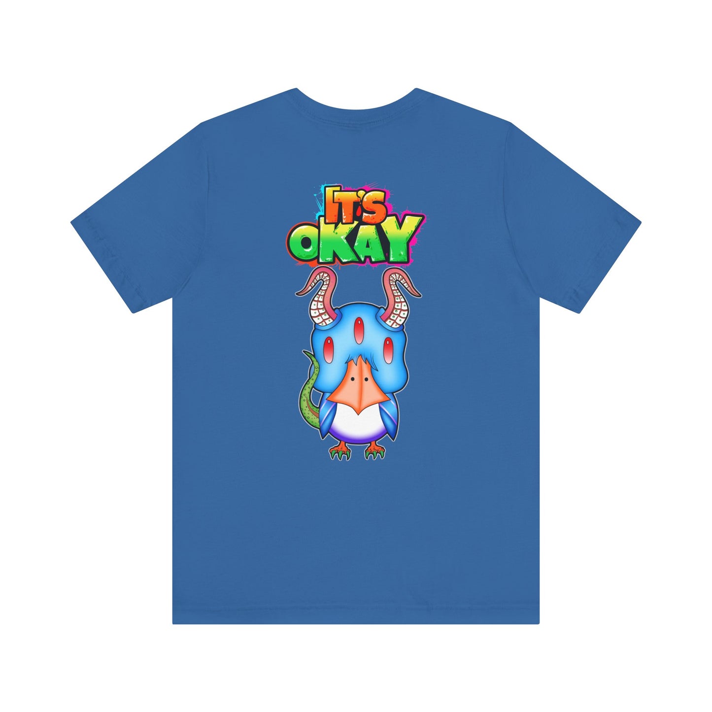 T-shirt with Koshi Bear Logo and Krishade from the It's Okay Collection