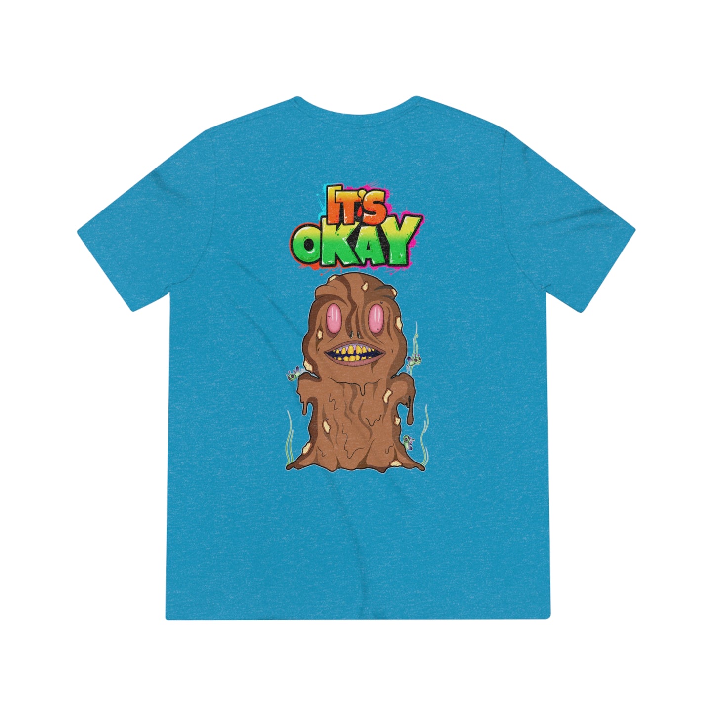 It's Okay Unisex Triblend Tee with Lil' Dookay