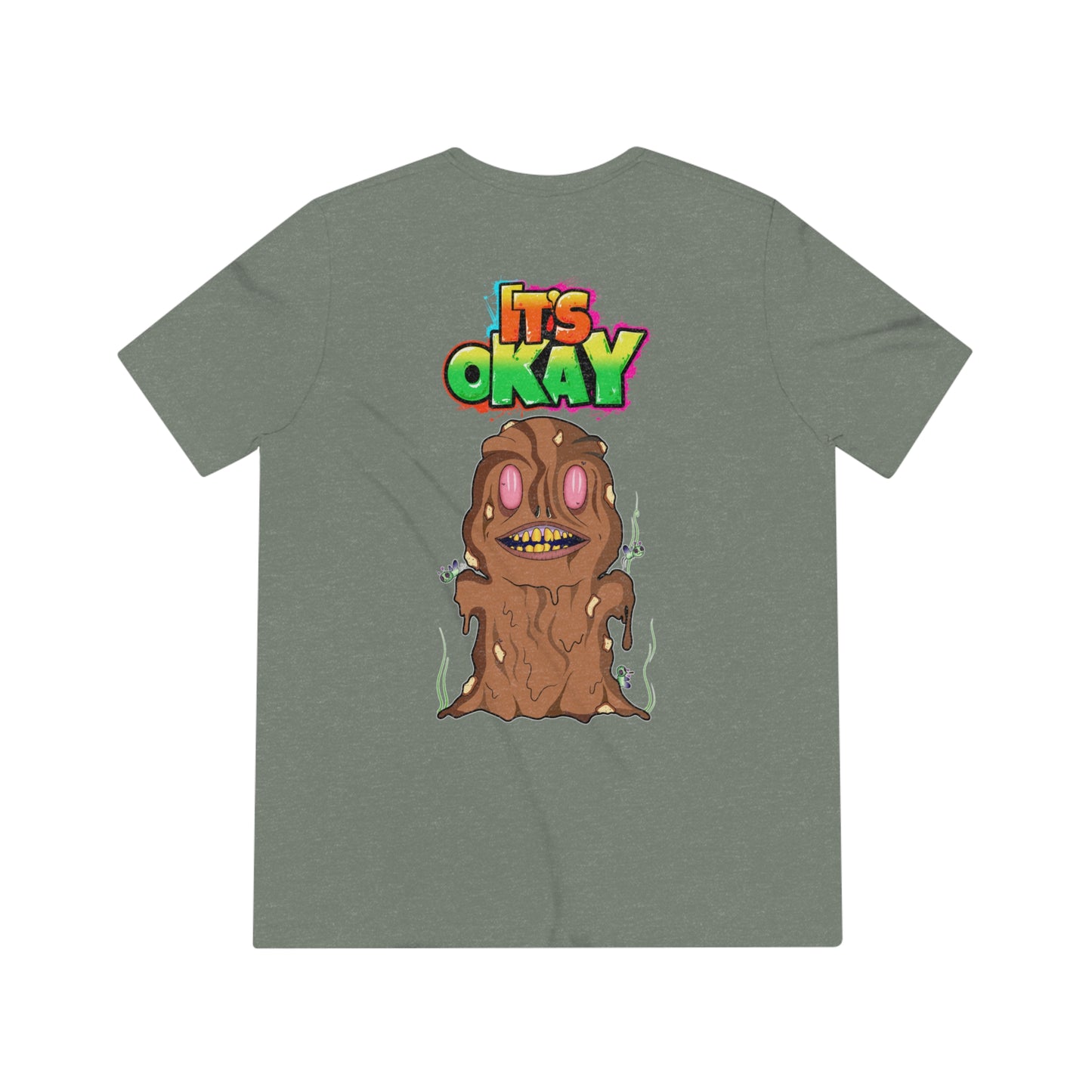 It's Okay Unisex Triblend Tee with Lil' Dookay