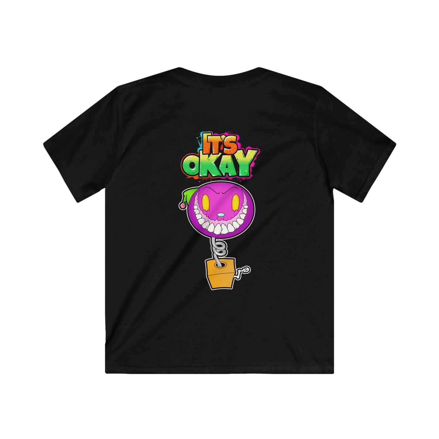 Kids Softstyle Tee with the Character Jack, Est 2020 Logo