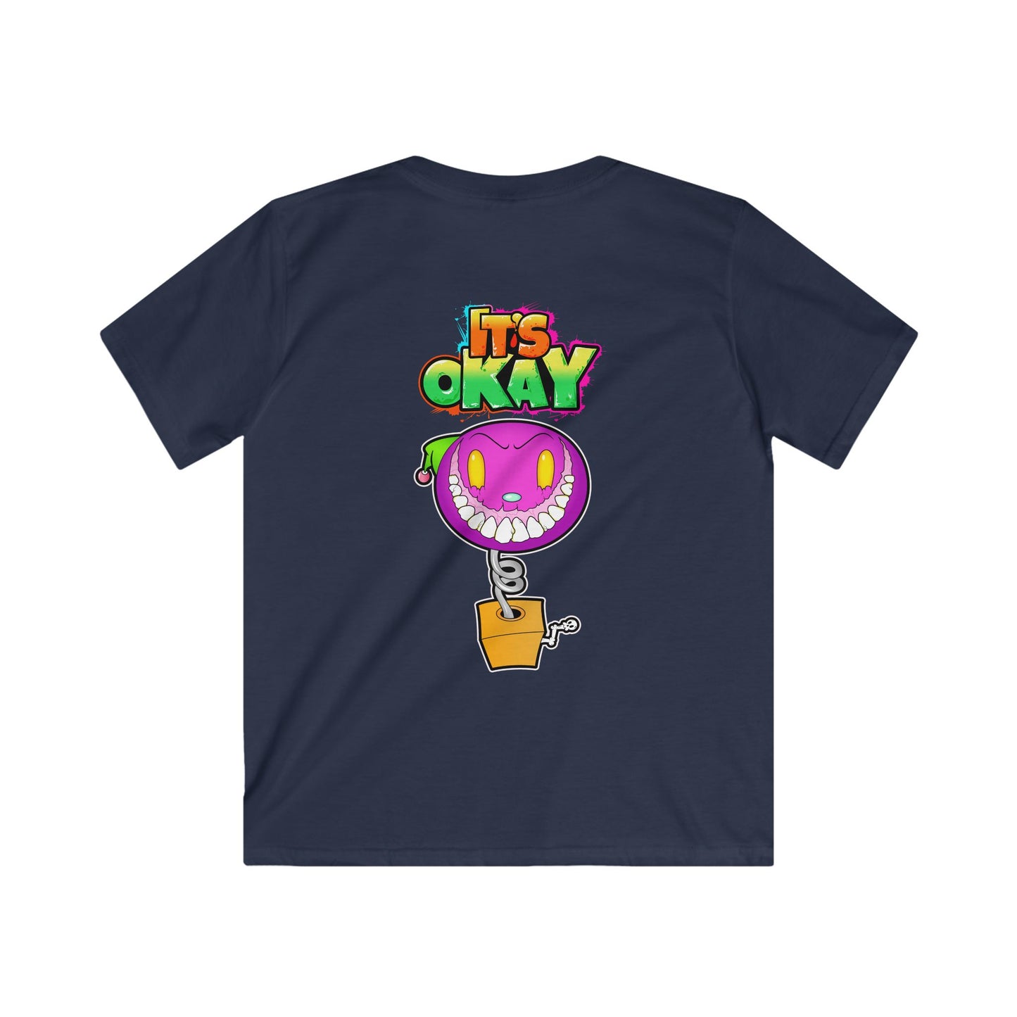 Kids Softstyle Tee with the Character Jack, Est 2020 Logo