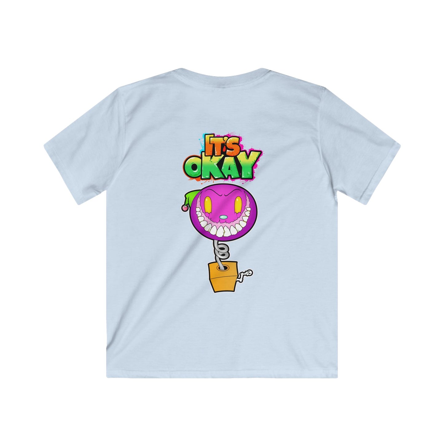 Kids Softstyle Tee with the Character Jack, Est 2020 Logo