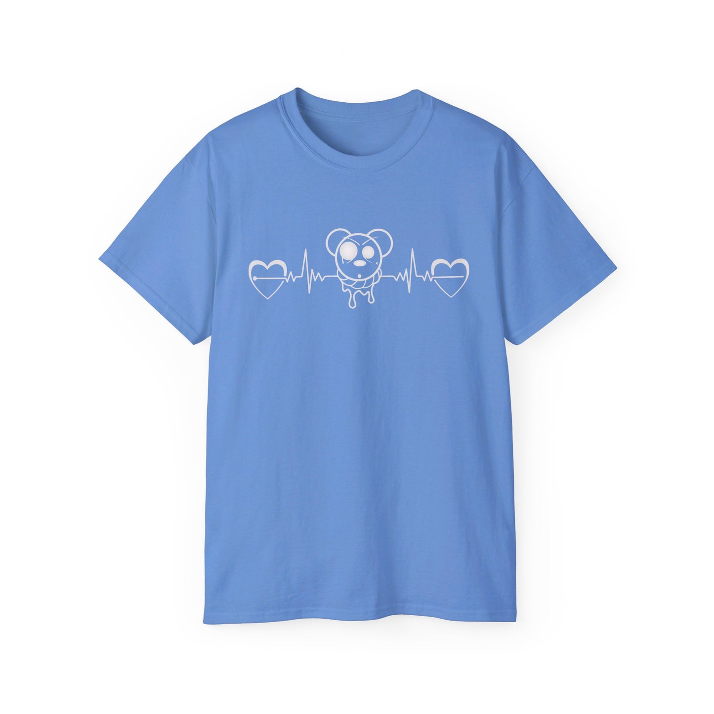 Heart EKG Ultra Cotton Tee